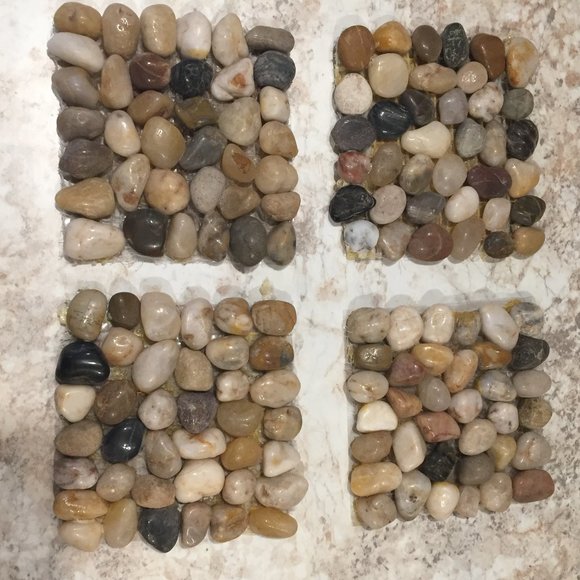 Stone Coasters - Set of 4 - Picture 1 of 6